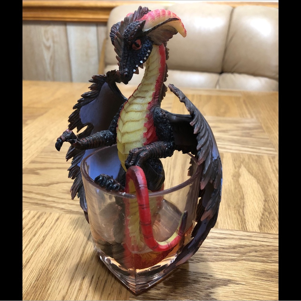 Drinks & Dragons Rum Dragon Figurine by Stanley Morrison